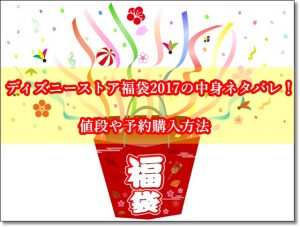 ディズニーストア　福袋　2017
