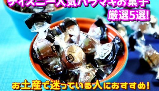 ディズニー人気バラマキお菓子厳選5選！お土産で迷っている人におすすめ！